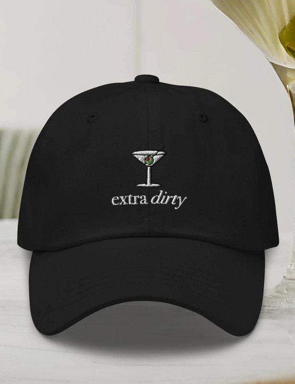  Espresso Martini Embroidered Baseball Hat Unisex 
