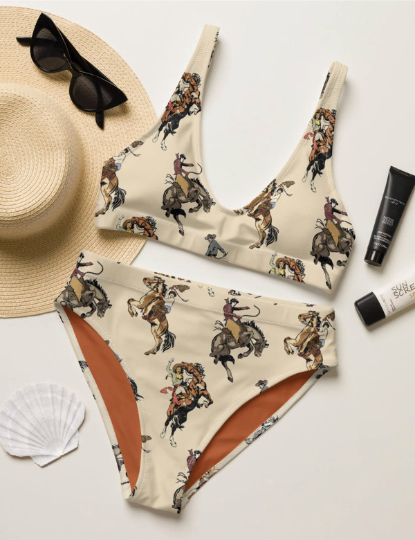 Cowboy Bikini Set For Women