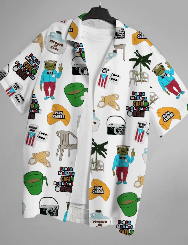 Baile Inolvidable Puerto Rico Hawaiian Shirt For Men