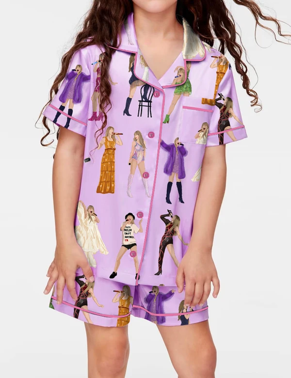 Music Artists Pajama Set For Kids