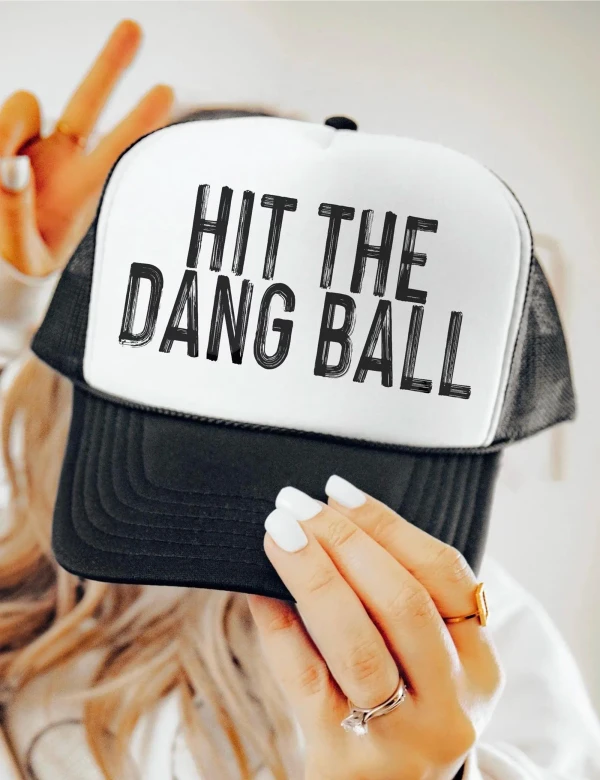 Hit The Dang Ball Trucker Hat Unisex