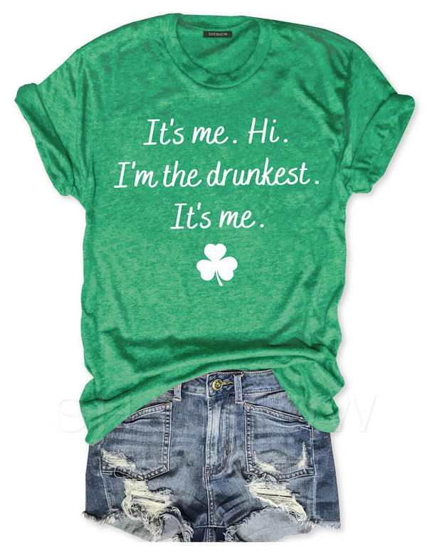 sheshow St Patrick's Day Drinking Unisex Tee 