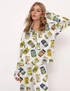 Vintage Canned Pickles Satin Pajama Set For Women