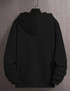  I'm Just Explaining The Letter Print Two Big Pockets Fleece Hoodie For Men 