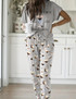  Espresso Martini Casual Pajama Set For Women 