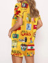 Lebanese Satin Pajama Set For Women