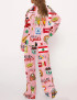 Lebanese Satin Pajama Set For Women