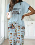 Pride And Prejudice Pemberley Casual Pajama Set For Women