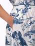 Cavalier King Charles Spaniel Silky Satin Pajama Set For Women