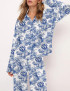 Shih Tzu Silky Satin Pajama Set For Women