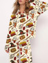 Wizard School G Silky Satin Pajama Set For Women