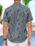 Shark Battle Of Amity Hawaiian Shirt For Men
