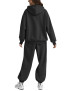 Oversized Zip Hoodie Sweatsuit Set For Women