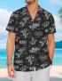 Toy Brick Patent Hawaiian Shirt For Men