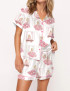 Moroney Cloud 9 Tour Silky Satin Pajama Set For Women
