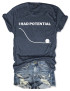 Dr Grace's I Had Potential Project Hail Mary Tee For Women And Men