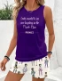 Purple Musician Rogers Two Piece Sets For Women