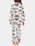 USA 250th Silky Satin Pajama Set For Kids