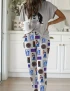 Kiss All The Time Disco Occasionally Casual Pajama Set For Women