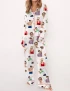 Sandlot Silky Satin Pajama Set For Women