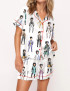The Pop Rocker Silky Satin Pajama Set