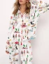 Summer Life Silky Satin Pajama Set For Women
