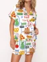 New York City Silky Satin Pajama Set For Women