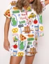 New York City Silky Satin Pajama Set For Women