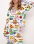 New York City Silky Satin Pajama Set For Women