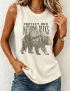 National Parks Bear Tank Top