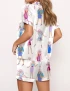 Jem And Holograms Silky Satin Pajama Set For Women