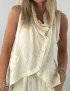 Cotton Linen Summer Set For Women