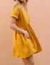 Cotton Linen Vacation Dress For Women