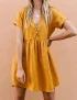 Cotton Linen Vacation Dress For Women