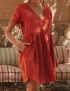 Cotton Linen Vacation Dress For Women
