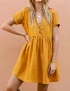 Cotton Linen Vacation Dress For Women