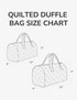 Chicken Quilted Duffle Bag