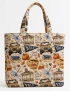 Stars Hollow Quilted Tote Bag