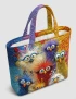 Colorful Animal Lover Quilted Tote Bag
