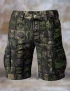 Monster Mash Retro Movie Horror Cargo Shorts