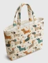 Dachshund Quilted Tote Bag