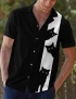 Black Cat Hawaiian Shirt For Men