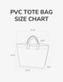 Retro Vintage Santa Leopard PVC Tote Bag