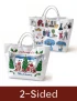 White Christmas PVC Tote Bag