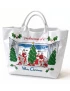White Christmas PVC Tote Bag