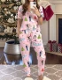 Love Actually Christmas Soft Casual Pajama Set For Women
