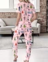 Love Actually Christmas Soft Casual Pajama Set For Women