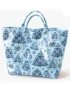 Chinoiserie Christmas PVC Tote Bag