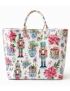 Nutcracker Christmas PVC Tote Bag