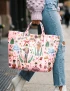 Vintage Nutcracker Christmas PVC Tote Bag